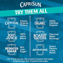 Load image into Gallery viewer, Capri Sun Pacific Cooler Mixed Fruit Naturally Flavored Kids Juice Drink Blend (10 ct Box, 6 fl oz Pouches)
