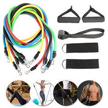 Load image into Gallery viewer, Resistance Bands Set - Expander Yoga Exercise Fitness Rubber Tube Bands for Home Gyms - Workout Elastic Pull Rope - Body Stretch Training Pedal Excerciser