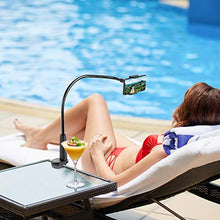 Load image into Gallery viewer, Gooseneck Cell Phone Holder, Universal 360 Flexible Phone Stand Lazy Bracket Mount Long Arms Clamp for Phone 11 Pro Xs Max XR X 8 7 6 6s Plus and Other 3.5~6.5'' Device (Black)