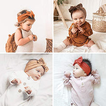 Load image into Gallery viewer, 12 Pack Baby Nylon Headbands Hairbands Hair Bow Elastics Handmade Hair Accessories for Baby Girls Newborn Infant Toddlers Kids