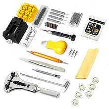 Load image into Gallery viewer, BYNIIUR Watch Repair Kit, Watch Case Opener Spring Bar Tools, Watch Battery Replacement Tool Kit, Watch Band Link Pin Tool Set with Carrying Case and Instruction Manual