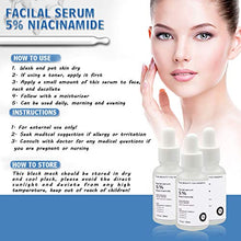 Load image into Gallery viewer, Alatimi Niacinamide Facial Serum, 5% Vitamin B3 Pure Hyaluronic Acid Removes Acne Spots Moisturizes for Facial Neck Chest (Niacinamide Facial Serum)