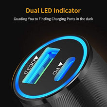 Load image into Gallery viewer, Looptimo 2-Pack 12 Volt Cigarette Lighter Adapter Kit, Compatible with Google Pixel 6/6 Pro/5a/5/4a/4, Samsung Galaxy Note 20/10/9,S21/S20/S10, PD & QC 3.0 Car Charger with 3-Pack Type C Cable 3.3ft