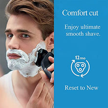 Load image into Gallery viewer, SH90 Replacement Heads for Philips Norelco Shaver 9000 Series, S8950,SW9700,SW6700,9000 Shaver Replacement Blades Sh90/70 Electric Razor Replace for Men,3 Pack & a Brush