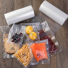 Load image into Gallery viewer, Wevac Vacuum Sealer Bags 8x50 Rolls 2 pack for Food Saver, Seal a Meal, Weston. Commercial Grade, BPA Free, Heavy Duty, Great for vac storage, Meal Prep or Sous Vide