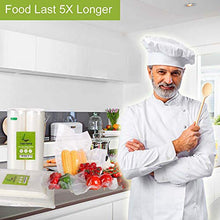 Load image into Gallery viewer, Premium!! VacYaYa100 Quart 8 x 12 Inch Food Saver Freezer Vacuum Sealer Storage Bags for Food Saver,Vac Seal a Meal Bags,BPA Free Sous Vide Vaccume Safe PreCut Bag