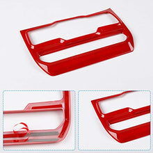 Load image into Gallery viewer, JeCar Window Control Panel Trim Cover Interior Decoration Accessories for 2018-2022 Jeep Wrangler JL JLU & 2020-2022 Gladiator JT, Red