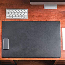 Load image into Gallery viewer, Dacasso Classic Leather Mat Desk pad, 30 x 19, Black