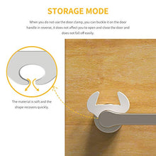Load image into Gallery viewer, CalMyotis Finger Pinch Guard, Baby Proof Door Safety, Soft and High Elastic, Prevents Pinch Injuries Door Slams and Getting Locked, 4 Pack