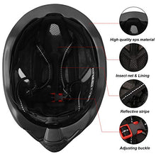 Load image into Gallery viewer, KINGLEAD Bike Helmet, Bicycle Helmet Men CPSC Certified with USB Charging Light&Detachable Magnetic Goggles UV Protective&Reflective Adjustment Straps&Carry Bag Mountain/Road Cycling Helmets(KL-089)