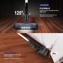 Load image into Gallery viewer, MOOSOO Cordless Vacuum 4 in 1 Powerful Suction Stick Handheld Vacuum Cleaner for Home Hard Floor Carpet Car Pet - XL-618A, Lightweight