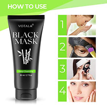 Load image into Gallery viewer, Blackhead Remover Mask 3-in-1 Votala Blackhead Removal Mask, Purifying Peel Off Mask with Acne & Blackhead Extractor Kit and Silicone Brush, Deep Cleansing Blackheads Removal Kit