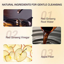 Load image into Gallery viewer, DONGINBI Red Ginseng Moisture & Pure Cleansing Foam, Hydrating Face Wash with Red Ginseng Extract, Non-Irritating, Lightweight & Creamy Daily Face Cleanser by Korea Ginseng Corp - 5.07 Oz