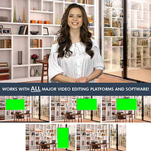 Load image into Gallery viewer, Modern Library Green Screen Virtual Set