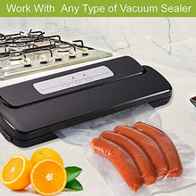 Load image into Gallery viewer, Sales!! VacYaYa 6 Pack 8"x20'(3Rolls) and11"x20' (3Rolls) Food Saver Seal a Meal Vacuum Sealer Storage Bags Rolls for Food Saver and Sous Vide with BPA Fre