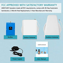 Load image into Gallery viewer, Cell Phone Signal Booster Antenna for Home and Office - Boosts 4G LTE Data and Volte for Verizon AT&T T-Mobile - Dual 700MHz Band 12/13/17 Cellular Repeater Amplifier Kit Cover Up to 5,000Sq Ft