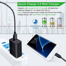 Load image into Gallery viewer, Quick Charge 3.0 Wall Charger, 4Pack 18W 3Amp Fast Charging Block Cube Plug for Samsung Galaxy S22/S21/S21 Ultra/S20 FE Note 20 Ultra A13 A02S A12 A32 A42 A52 A10E A11 A21 A51 S10 S9 S8 S7 Edge S6 J7