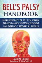 Load image into Gallery viewer, Bell's Palsy Handbook: Facial Nerve Palsy or Bell's Palsy facial paralysis causes, symptoms, treatment, face exercises & recovery all covered