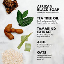 Load image into Gallery viewer, SheaMoisture African Black Soap Facial System Kit |4oz. Facial Wash & Scrub |4 oz. Problem Skin Facial Mask | 2oz. Moisturizer | 3.5oz Bar Soap