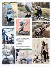 Load image into Gallery viewer, Baby Stroller 360 Degree Rotation Function,Hot Mom Baby Carriage Pu Leather Pushchair Pram 2020,Grey