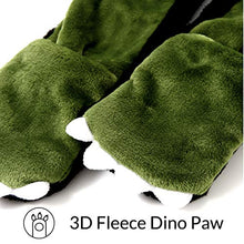 Load image into Gallery viewer, accsa Kid Girl 3-in-1 Hoodie Hat with Long Paw Scarf Mitten Combo Green 6-14Y