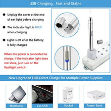 Load image into Gallery viewer, Earwax Removal Kit 5 Pcs, Ear Wax Cleaning Tool Set, Ear Pick with LED Light USB Charging, Stainless Steel Ear Curette, Earwax Tweezer, Ear Canal Dilator, Ear Wax Remover Tool with Storage Box