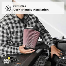 Load image into Gallery viewer, K&N Engine Air Filter: High Performance, Premium, Washable, Replacement Filter: 1992-2005 Hummer H1 and AM General Hummer, E-1700