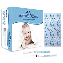 Load image into Gallery viewer, Easy@Home Ovulation Test Predictor Kit : Accurate Fertility Test for Women (Width of 5mm), Fertility Monitor Test Strips, 50 LH Strips