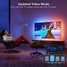 Load image into Gallery viewer, Govee Immersion TV LED Backlights with Camera, RGBIC Ambient Wi-Fi TV Backlights for 55-65 inch TVs PC, Works with Alexa & Google Assistant, App Control, Music Sync TV Lights, Adapter, H6199