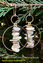 Load image into Gallery viewer, 1 Strand Top Quality Natural Blue Kyanite Gemstone 7-12mmmm Center Drilled Rondelle Loose Stone Beads 15 Inch for Jewelry Making GZ7-12