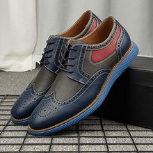 Load image into Gallery viewer, Meijiana Men's Oxford Shoes Dress Shoes Men's Lightweight lace-up Fashion Shoes