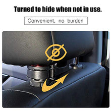 Load image into Gallery viewer, 2 Pcs New Styles Car Hooks, Car Seat Back Hooks with Phone Holder, Vehicle Seat Back Hanger Hook, Universal adjustable car headrest hook for Holding Phones and Hanging Bag, Purse, Grocery