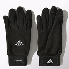 Load image into Gallery viewer, adidas Adult Field Player Fleece Glove Black/White Size 7