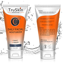 Load image into Gallery viewer, TruSkin Vitamin C Moisturizer Face, Neck & Décolleté Cream for All Skin Types with Vitamin B5 and Green Tea, 2 fl oz