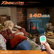 Load image into Gallery viewer, Xbeauty Electric Fireplace Stove, Freestanding Fireplace Heater with Realistic Flame, Indoor Electric Stove Heater, Portable, Infrared, Thermostat, Overheating Safety System, 1000W/1500W(23 Inch)