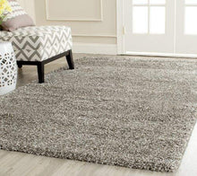 Load image into Gallery viewer, Safavieh Milan Shag Collection SG180-8080 2-inch Thick Area Rug, 2' x 4', Grey