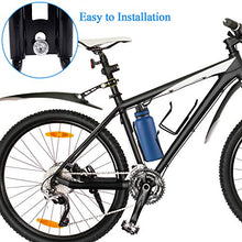Load image into Gallery viewer, EAONE Bicycle Accessories with USB Rechargeable Bike Light Silicone LED Bicycle Light Front and Back Bike Water Bottle Holder Silicone Bike Phone Mount and Bike Bell (USB Cables and Straps Included)