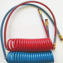 Load image into Gallery viewer, 12 Ft. 3-in-1 Wrap + Coiled Air Brake Hoses Bundle