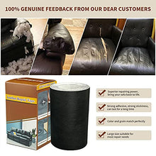Load image into Gallery viewer, Leather Repair Tape 3 X 60 inch Patch Leather Adhesive for Sofas, Car Seats, Handbags, Jackets,First Aid Patch (Smooth Weave Red Brown)