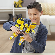 Load image into Gallery viewer, Transformers: Bumblebee Movie Toys, Power Charge Bumblebee Action Figure - Spinning Core, Lights and Sounds - Toys for Kids 6 and Up, 10.5-inch
