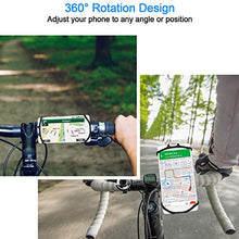 Load image into Gallery viewer, EAONE Bicycle Accessories with USB Rechargeable Bike Light Silicone LED Bicycle Light Front and Back Bike Water Bottle Holder Silicone Bike Phone Mount and Bike Bell (USB Cables and Straps Included)