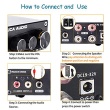 Load image into Gallery viewer, TDA7498E 2 Channel Home Stereo Audio Amplifier, Ansten 2.0CH Bluetooth 5.0 Mini Hi-Fi Class D Integrated Amp Receiver for Home Desktop Speakers 160W x 2 with Bass Treble and USB Port