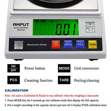 Load image into Gallery viewer, CGOLDENWALL High Precision Lab Scale 2000g 0.01g Analytical Balance Kitchen Scale Scientific Scale Counting Scale with Counting and Weighing function (2000g, 0.01g)
