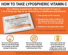 Load image into Gallery viewer, Lypo–Spheric Vitamin C - 6 Cartons (180 Packets) – 1,000 mg Vitamin C & 1,000 mg Essential Phospholipids Per Packet – Liposome Encapsulated for Improved Absorption – 100% Non–GMO