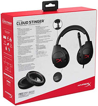 Load image into Gallery viewer, HyperX Cloud Stinger - Gaming Headset – Comfortable HyperX Signature Memory Foam, Swivel to Mute Noise-Cancellation Microphone, Compatible with PC, Xbox One, PS4, Nintendo Switch, and Mobile Devices