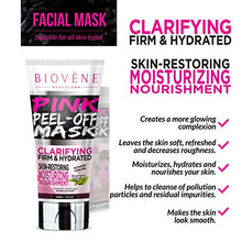 Load image into Gallery viewer, Biovène Pink Peel Off Mask,4.2-oz Tube. With Activated Charcoal, Strawberry Extract and Collagen