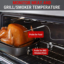Load image into Gallery viewer, ThermoPro TP22 Digital Wireless Meat Thermometer for Grilling with Dual Probe Food Cooking Thermometer for Smoker BBQ Grill Thermometer
