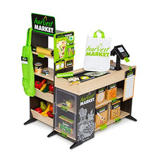 Load image into Gallery viewer, Melissa & Doug Harvest Market Grocery Store and Companion Collection Accessories
