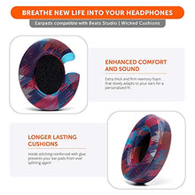 Load image into Gallery viewer, WC Design Pack Wicked Cushions Replacement Ear Pads Compatible with Beats Studio 3 Headphones - Also Fits Beats Studio 2 / Studio Wireless & Wired - Enhanced Comfort, Durability & Improved Adhesive