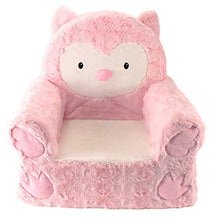 Load image into Gallery viewer, Animal Adventure | Sweet Seats | Grey Elephant Children's Plush Chair, Gray
